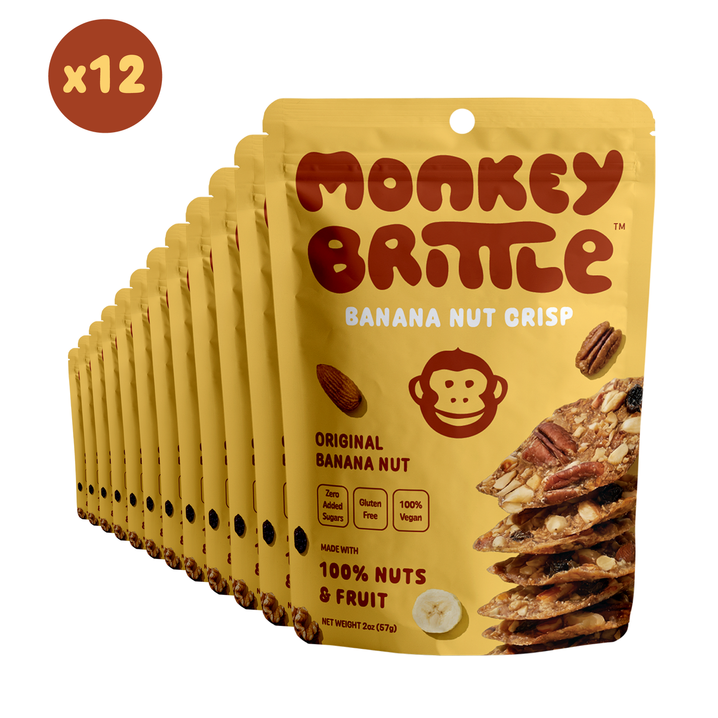 Monkey Brittle Super Pack - (12) 2oz bags