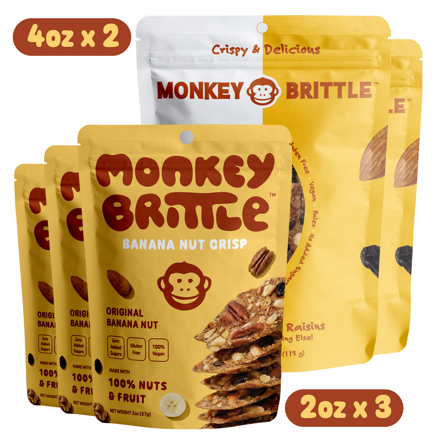 Monkey Brittle - Combo Pack